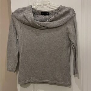 Jones New York Light Gray Sweater